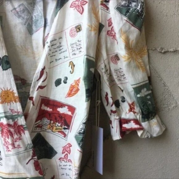 NWT Reformation Carmelo Linen Wrap Mini Dress Size S - Picture 6 of 8